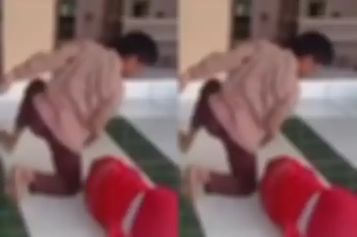 Aksi perundungan yang terjadi di Balikpapan antar pelajar SMP.
