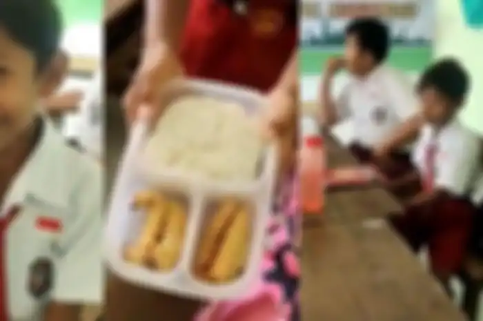 Bocah SD bawa bekal lauk ulat sagu ke sekolah