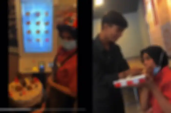 Viral di TikTok Momen Haru Pemuda Berikan Kejutan Ultah untuk Ibunya Kerja di KFC