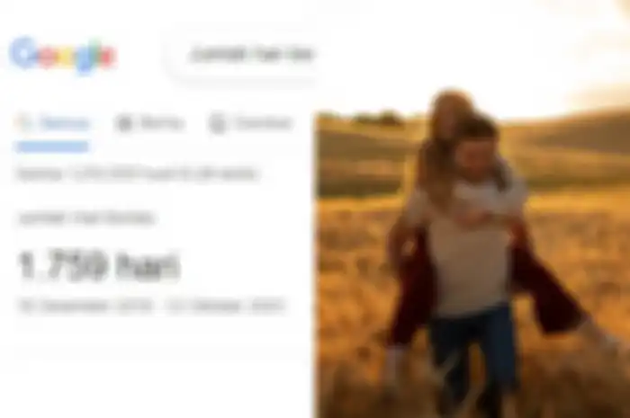 Cara menghitung jumlah hari berlalu, tren viral di TikTok.