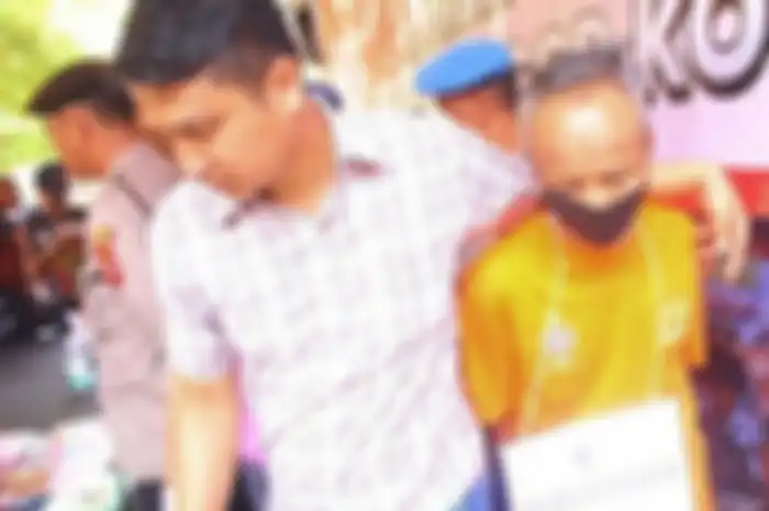 Tampang Mamad Supriatna yang cabuli 10 anak di bawah umur di Bogor. 