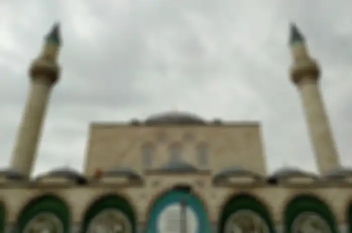Ilustrasi masjid di Turki