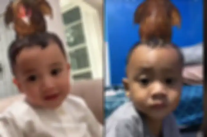 Bayi mirip Rayyanza Malik Ahmad