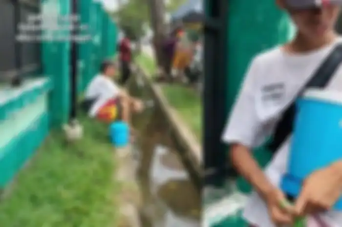 Kevan bocah penjual es lilin yangs edang viral di TikTok