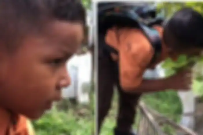 Viral sebuah video yang memperlihatkan seorang bocah curhat di makam ibunya, minta izin masuk pesantren.
