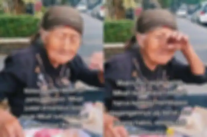 nenek 90 tahun menyambung hidup berjualan klepon di UB