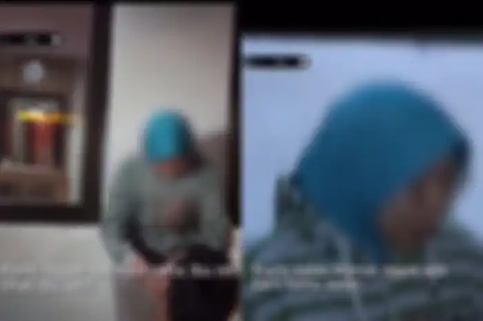 Seorang ibu kecewa dengan sikap sang anak.