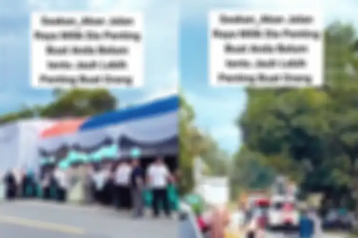 Pernikahan ini dikecam netizen lantaran tutup jalan hingga sebabkan macet demi sesi foto.