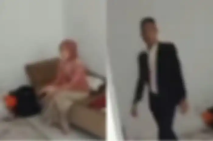 Suami nikah diam-diam, istri hadir dan beri selamat.