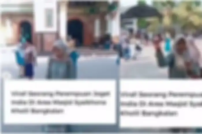 Wanita joget di halaman masjid kini minta maaf.