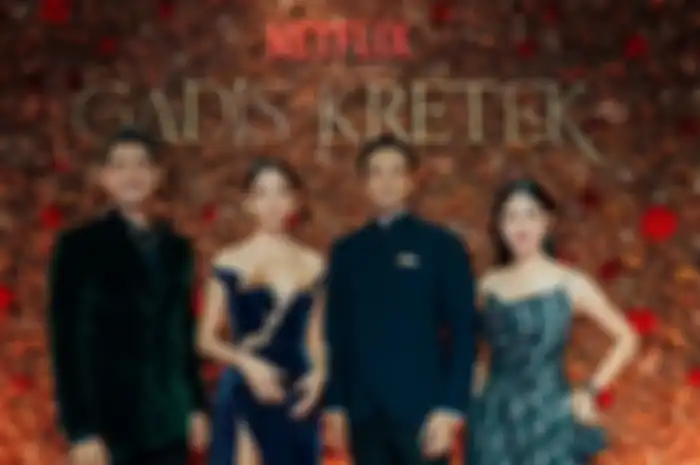 Empat pemeran utama series Gadis Kretek.
