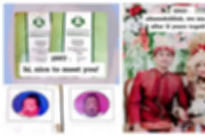 pasangan pengantin viral lahir di tanggal dan RS yang sama