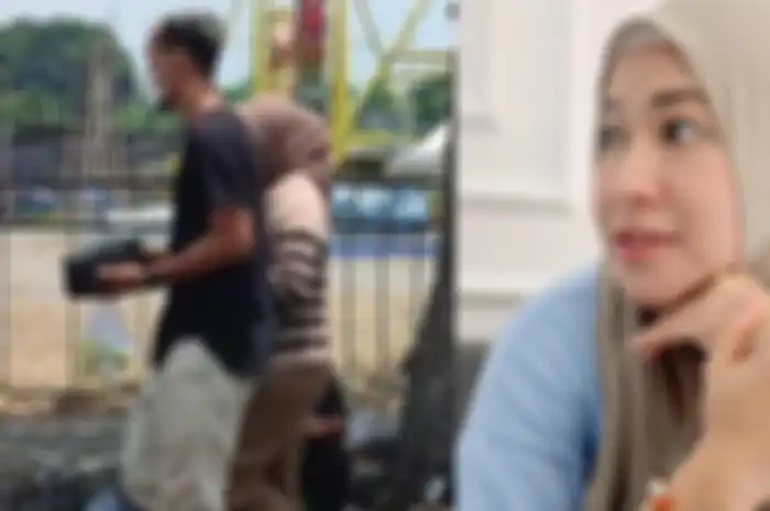 Suami Okie Agustina, Gunawan Dwi Cahyo kepergok selingkuh dengan wanita lain.
