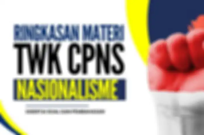 Ilustrasi kisi-kisi dan contoh soal TWK materi Nasionalisme CPNS 2023