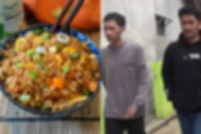 Abi anak Mimin Mintarsih yang juga turut menjadi tersangka mengungkapkan soal nasi goreng yang ada di TKP kasus Subang