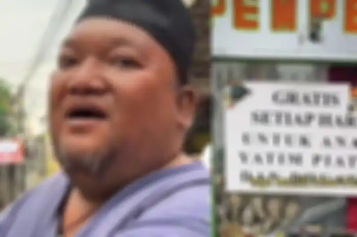 Kisah Pak Jabo, pedagang pempek yang viral di TikTok.