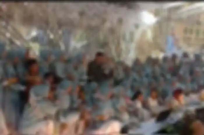 Viral di TikTok pelaminan roboh.