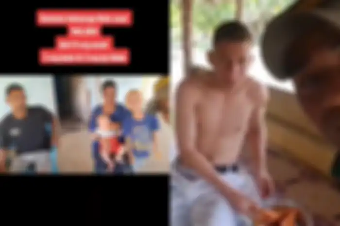 Viral di TikTok, ayah dan ibu asli Maluku tapi memiliki anak berparas bule.