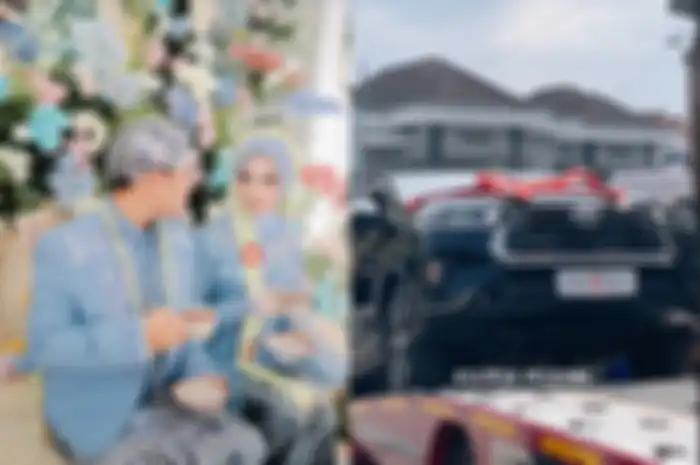 Pernikahan dengan mahar fantastis di Demak viral di TikTok.