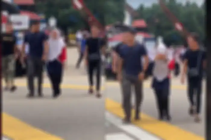Viral di TikTok 3 kakak lelaki jamput adiknya pulang sekolah