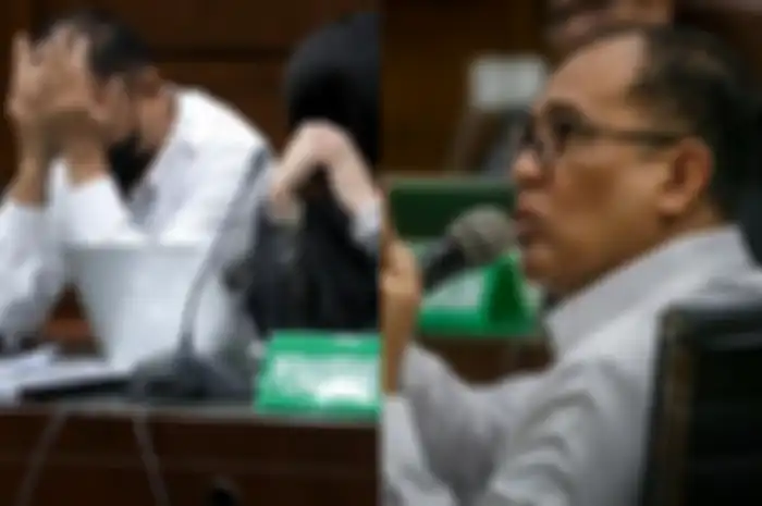 Rafael Alun nangis ceritakan nasib anak istri setelah seluruh hartanya disita