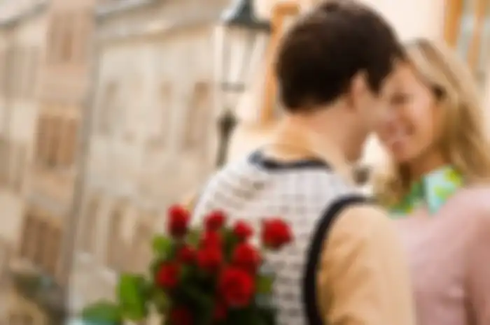 Ilustrasi cowok romantis