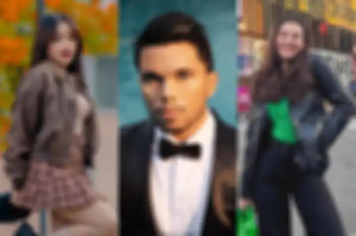 Arti senyuman Fuji dan Aaliyah Massaid saat berfoto bersama Raffi Ahmad.