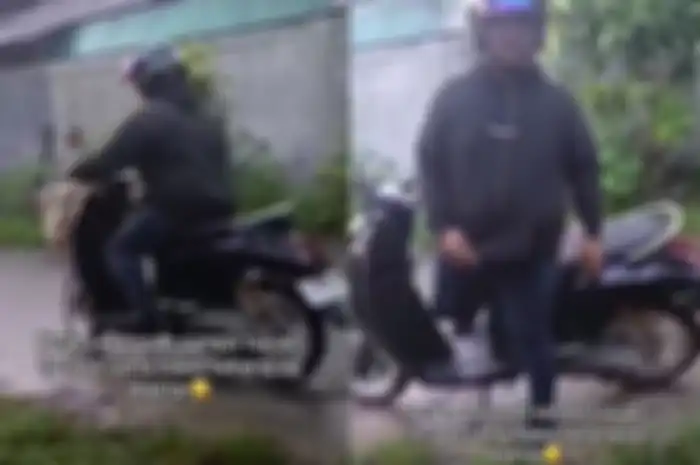 Kurir lupa bawa paket