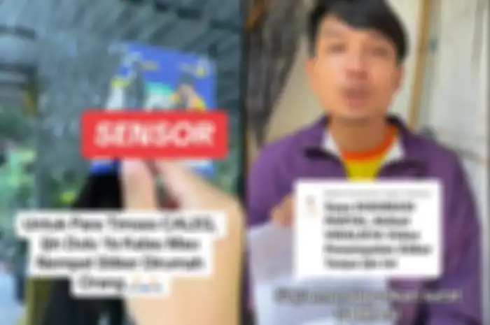TikToker disomasi imbas copot stiker caleg yang dipasang di rumahnya tanpa izin.