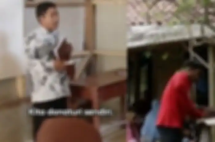 Ahmad Jamaludin, mantan guru honorer yang berhasil bangun sekolah gratis di kampung halamannya