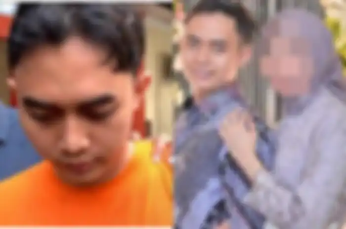 Panji Satria dengan istrinya (Ist)