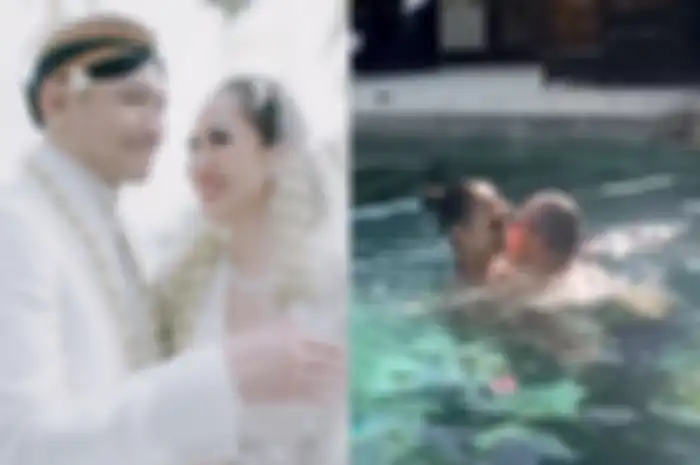 Momen BCL dan Tiko honeymoon di Bali