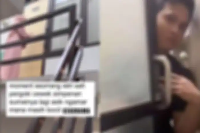 Viral di media sosial istri melabrak suami yang selingkuh dengan ABG
