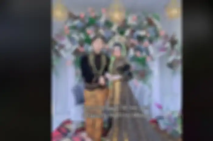 Dikira cuma pengijan padahal resepsi mewah, video pernikahan ini viral di TikTok