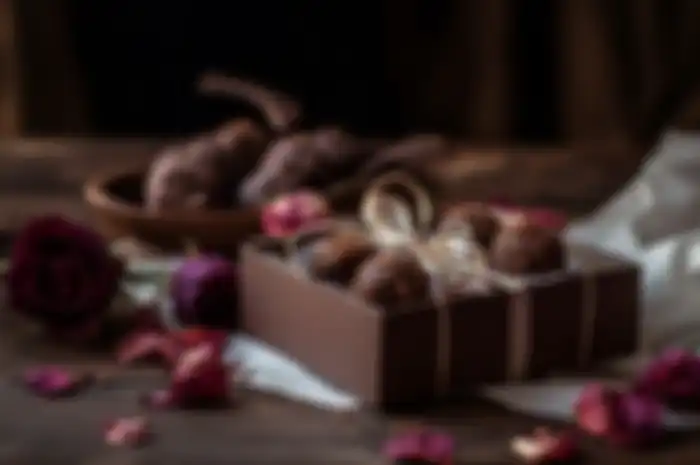 Inspirasi hadiah bertema cokelat.