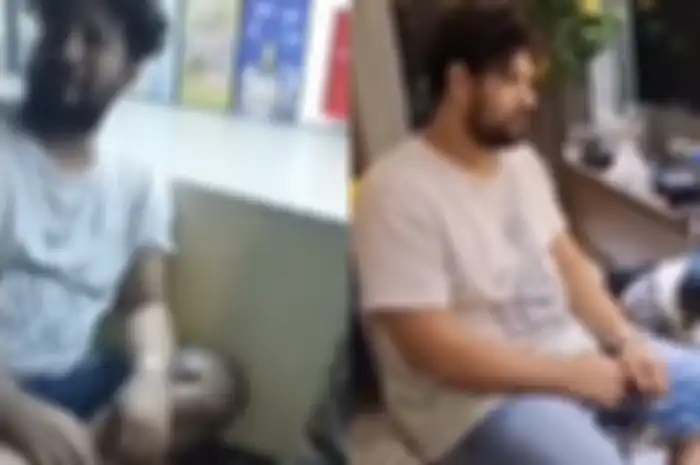 Penampilan Ammar Zoni saat digerebek polisi di apartemennya