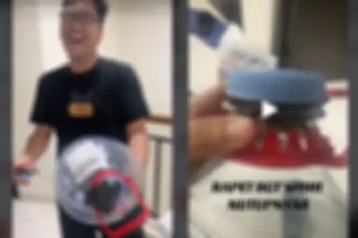 Video pria ini saat review gas kentut viral di TikTok
