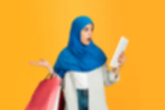 Ilustrasi belanja saat Ramadan