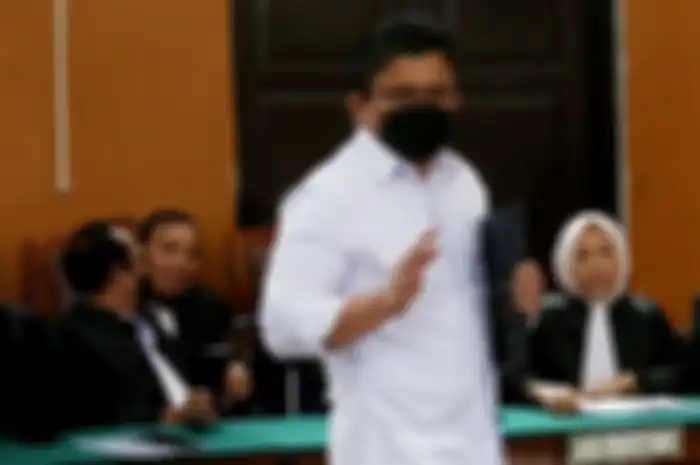 Ferdy Sambo saat menjalani sidang lanjutan di PN Jakarta Selatan, Jakarta, Selasa (31/1/2023) 