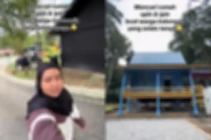 TikToker Malaysia menunjukkan penampakan rumah Upin & Ipin di dunia nyata.