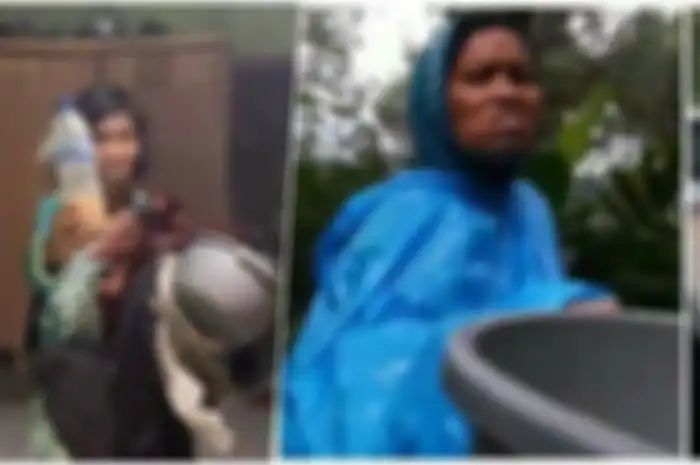 Baliah, pengemis yang viral karena ucapan 'Aa Kasihan Aa' dan sempat dijadikan parodi oleh netizen.