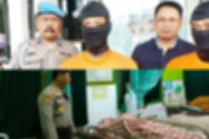 Kakak beradik yakni HB dan WD (atas), warga Desa Bumi Anyar, Kecamatan Tanjung Bumi, Bangkalan, Madura, ditetapkan sebagai tersangka atas tragedi carok yang menewaskan 4 orang di Bangkalan.