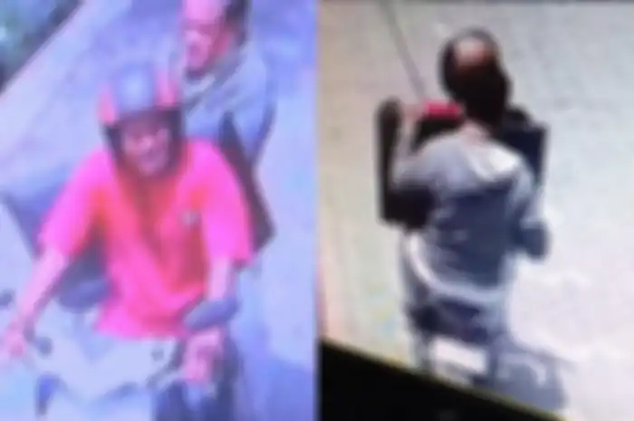 Wajah pelaku pencurian di Semarang terekam jelas di CCTV