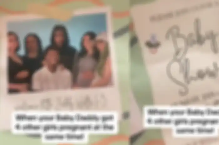 Zedd menggelar acara baby shower untuk kelima kekasihnya.