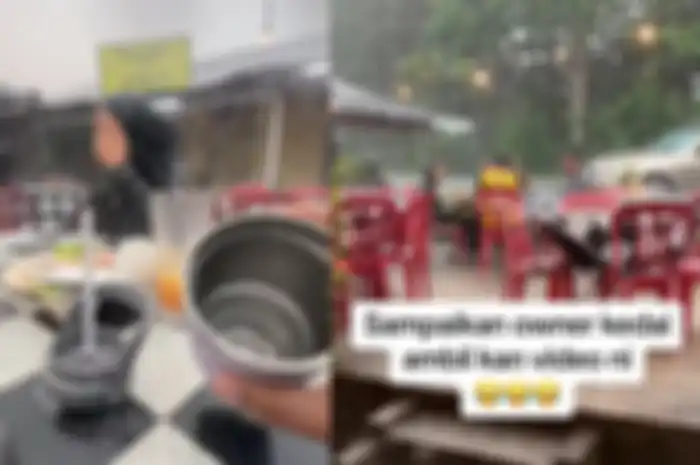 Viral di TikTok video remaja hujan-hujanan karena main game