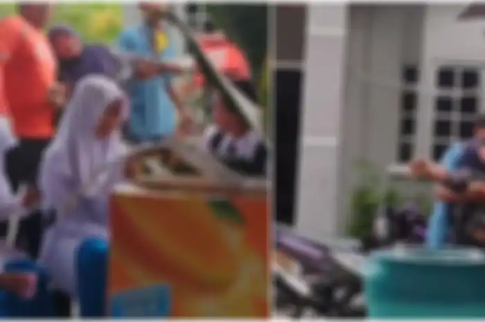 Ibu sambung tak kuat tahan tangis ketika anaknya yang sudah dirawat selama 13 tahun diambil paksa oleh ibu kandung