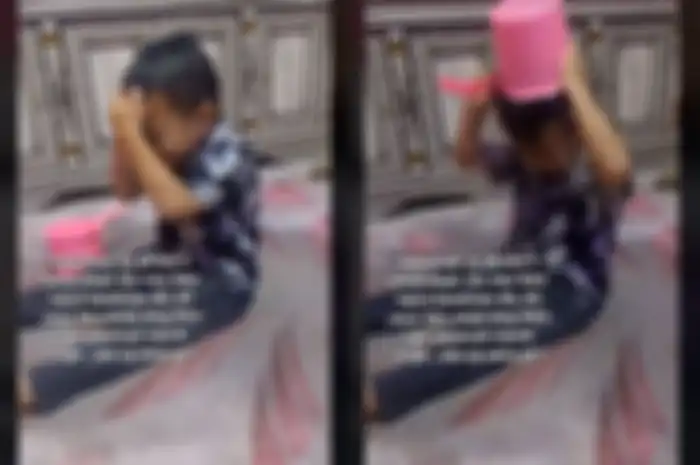 balita 4 tahun selalu guyur badannya sampai basah agar bisa tidur