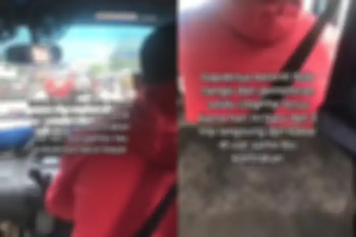 Viral di media sosial video sopir bajaj nangis terima telpon dari istri