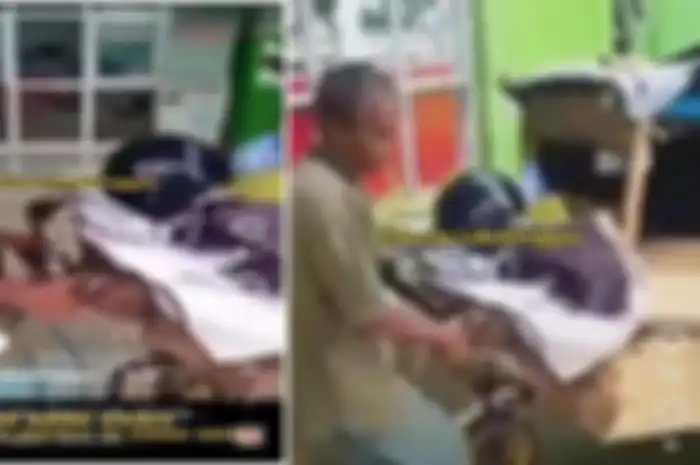 Terungkap fakta pilu suami pakai gerobak bawa istri berobat ke rumah sakit di Lubuklinggau, ternyata bekerja sebagai tukang gali sumur. 