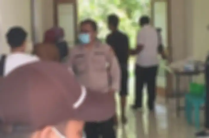 Suasana kamar jenazah di RSUD PPU, tempat lima korban pembunuhan diautopsi. 
